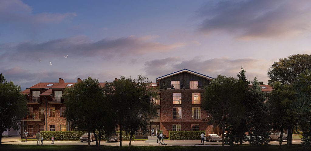 Palvės Apartamentai (Taikos g. 13) - Multi apartment - visualization