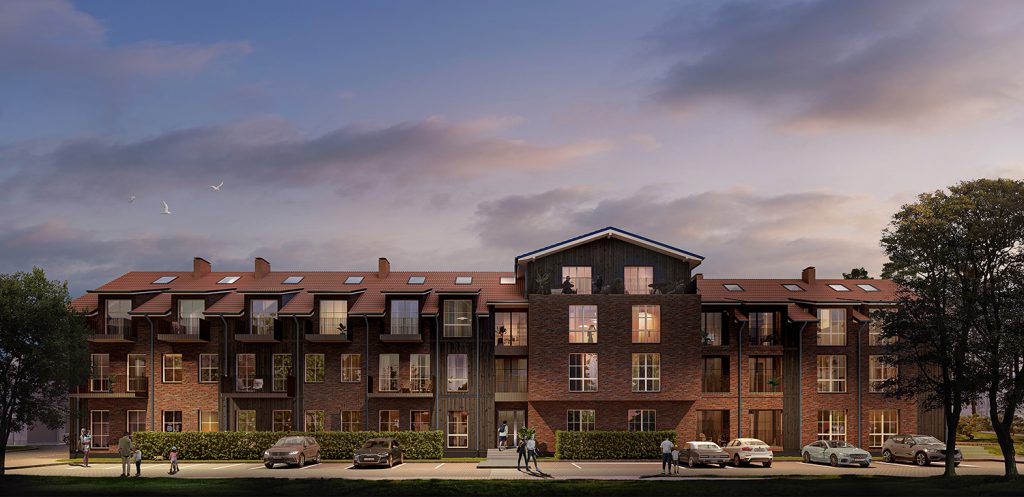 Palvės Apartamentai (Taikos g. 13) - Multi apartment - visualization