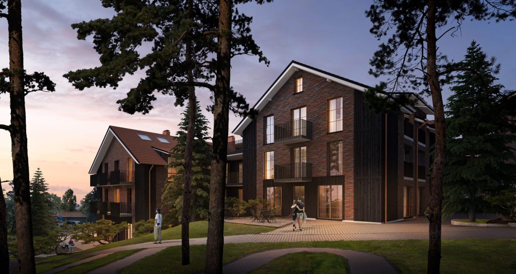 Palvės Apartamentai (Taikos g. 13) - Multi apartment - visualization