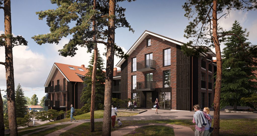 Palvės Apartamentai (Taikos g. 13) - Multi apartment - visualization