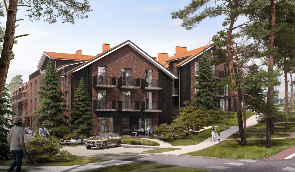 Palvės Apartamentai (Taikos g. 13) - Multi apartment - visualization