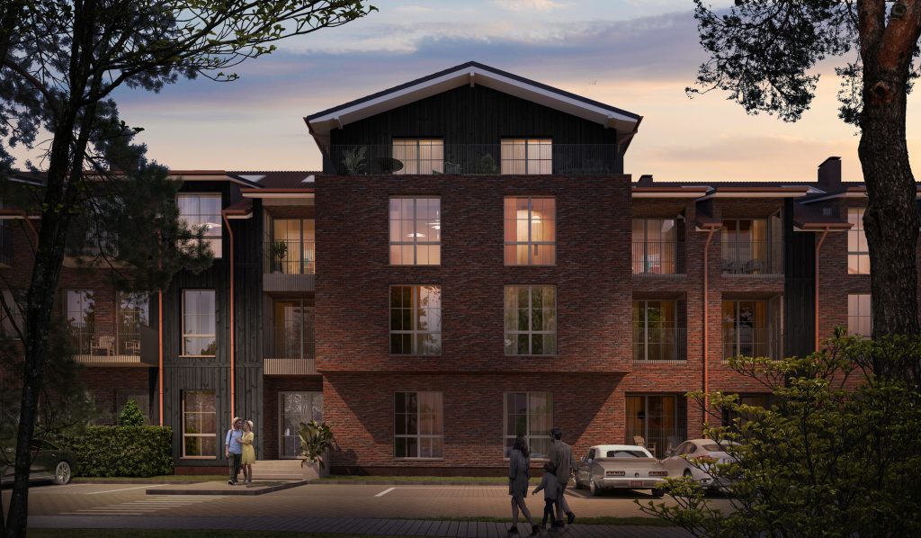 Palvės Apartamentai (Taikos g. 13) - Multi apartment - visualization