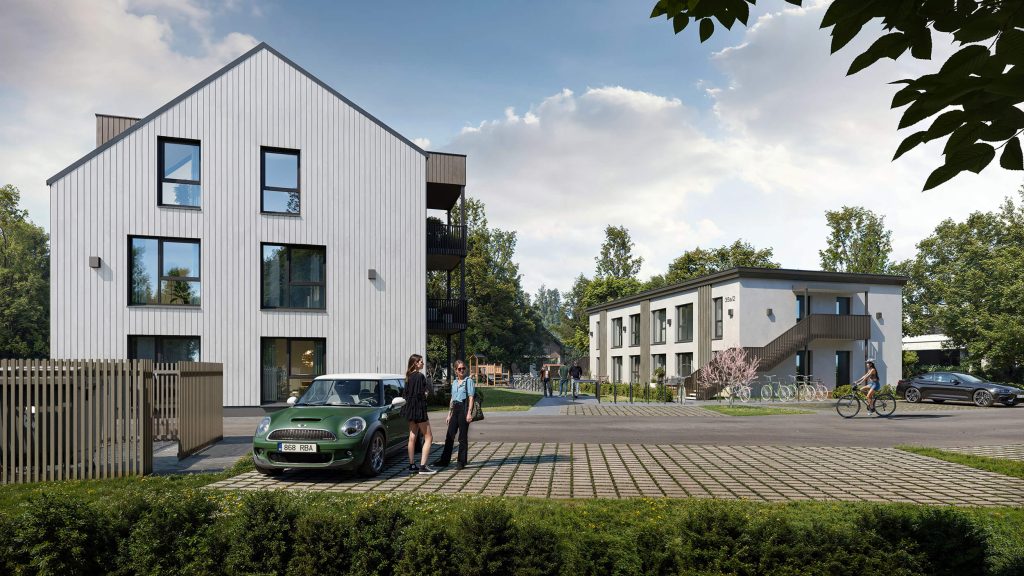 Oaaas Kodud (Oa 35a, 35b) - Multi apartment - visualization