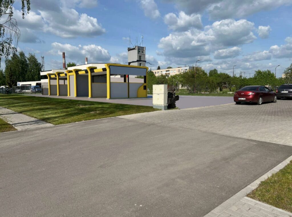 Technikos g. 3 (Technikos g. 3) - Automobilių plovykla - vizualizacija