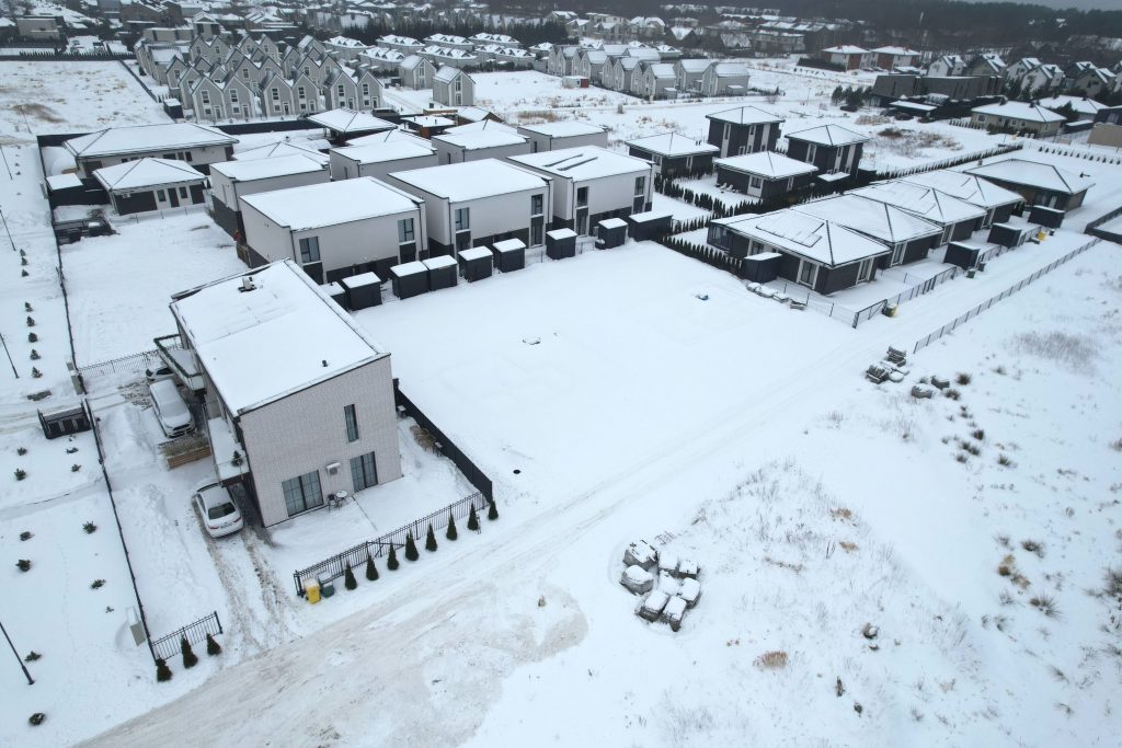 Vaivorykštės g. 23B (Vaivorykštės g. 23B) - Row housing - construction photos