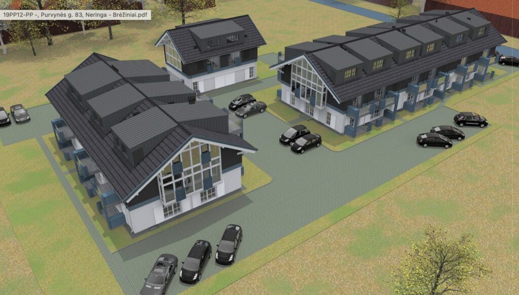 Vėtrungių g. 354 (senas Purvynės g. 83) (Vėtrungių g. 354, Purvynės g. 83) - Multi apartment - visualization