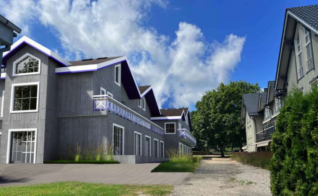 Marių Vilos (Vilų g. 5A) - Multi apartment - visualization