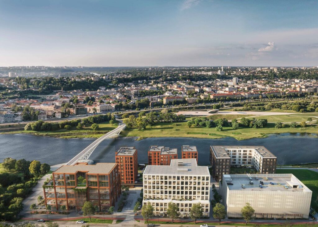 H. ir O. Minkovskių g. 41C 2 etapas (H. ir O. Minkovskių g. 41C 1) - Verslo centras - vizualizacija