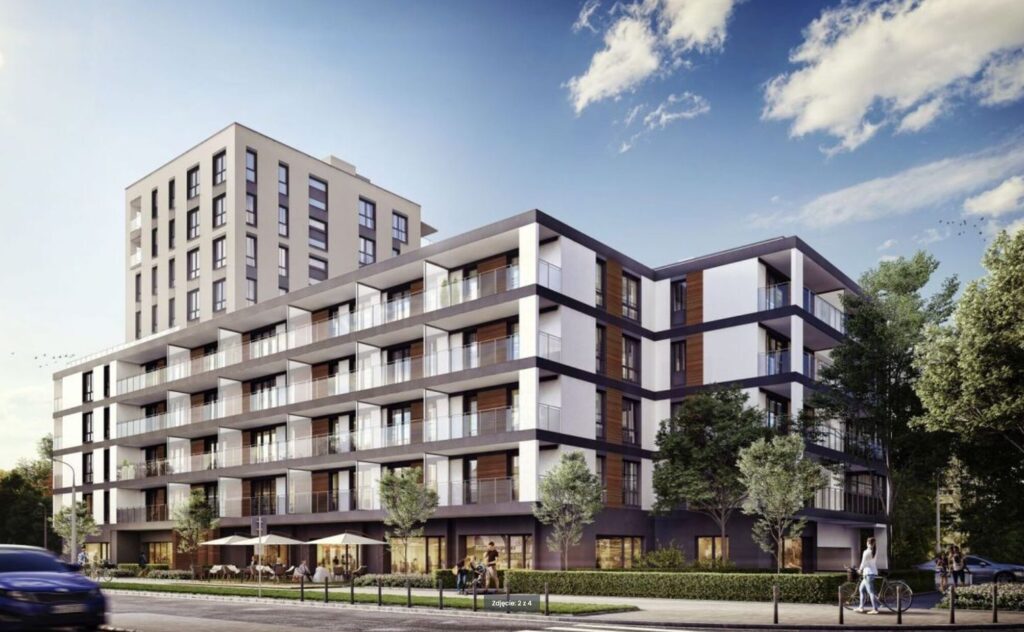 Apartamenty Przy Agorze 6 (ul. Przy Agorze 6) - Daugiabutis - vizualizacija