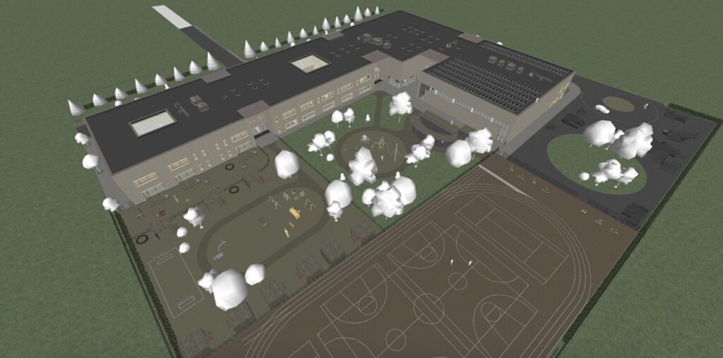 Sendvario Daugiafunkcinis Centras (Agilos g. 12) - Primary and secondary education - visualization