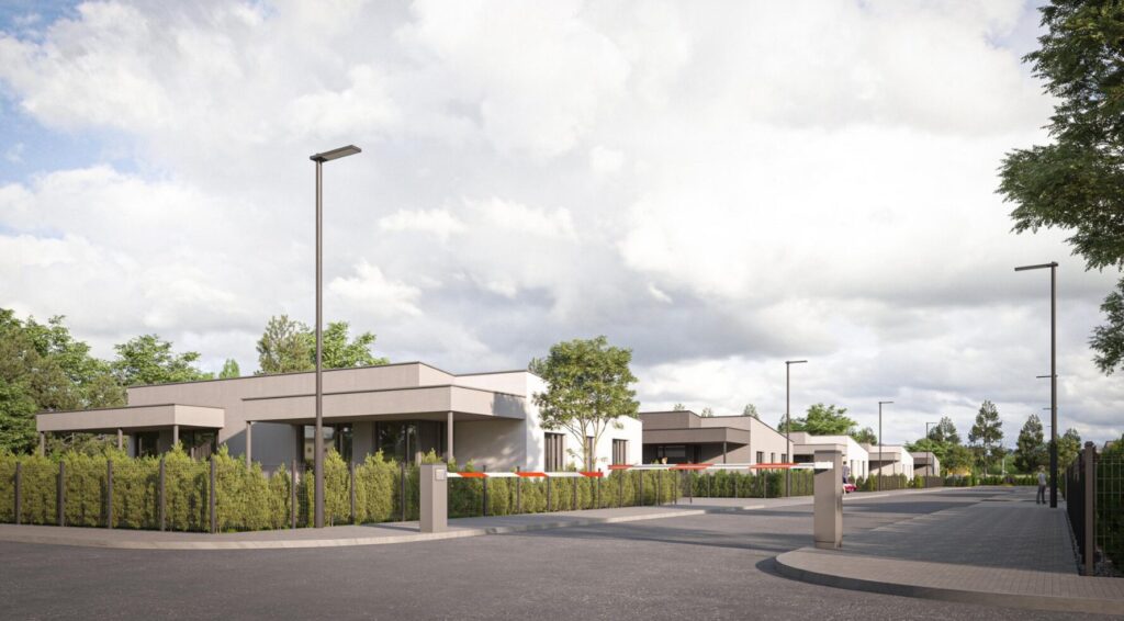 Gintariniai vakarai (Vakaro g. 4, 4A, 4B, 4C, 4D, 4I, 4H, 4G, 4F, 4E) - Private house community - visualization