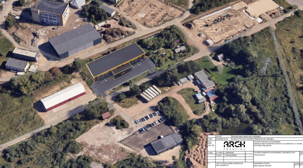 Julijanavos g. 6 (Julijanavos g. 6) - Noliktava / Izplatīšanas centrs - vizualizācija