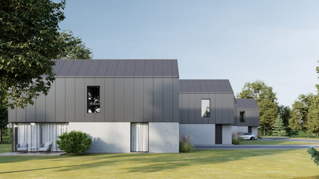 Kalno g. 89, 91, 93, 95 (Kalno g. 89, 91, 93, 95) - Row housing - visualization