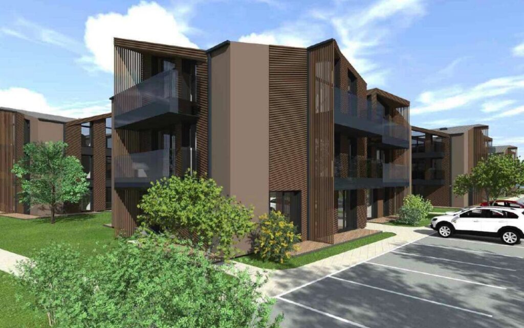 Ritmai 3 etapas | namai F, G, N, O, P (Vaivorykštės g. 4) - Daugiabutis - vizualizacija