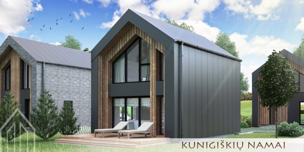 Kunigiškių namai (Kunigiškių g. 7) - Daudzdzīvokļu nams - vizualizācija