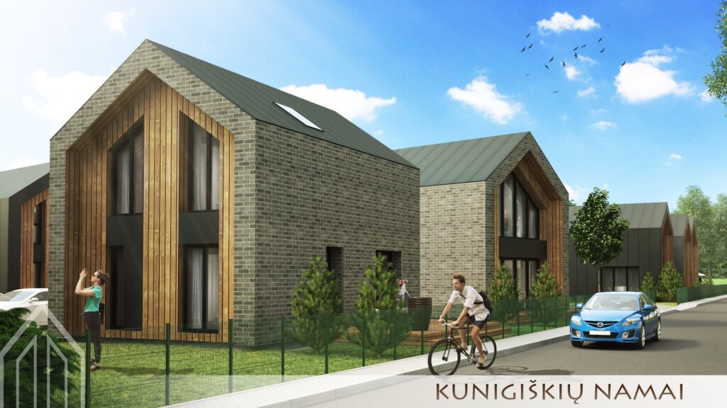 Kunigiškių namai (Kunigiškių g. 7) - Daudzdzīvokļu nams - vizualizācija