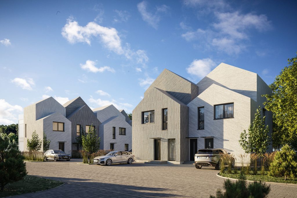 Lampėdžio krantas (Batniavos g. 17) - Row housing - visualization