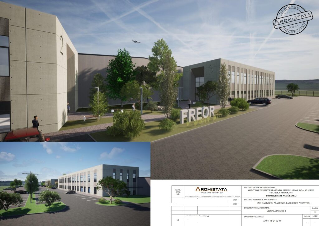 Liepkalnio g. 167A (Liepkalnio g. 167A) - Light manufacturing - visualization