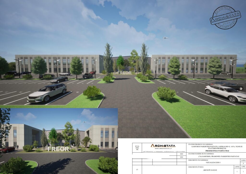 Liepkalnio g. 167A (Liepkalnio g. 167A) - Light manufacturing - visualization