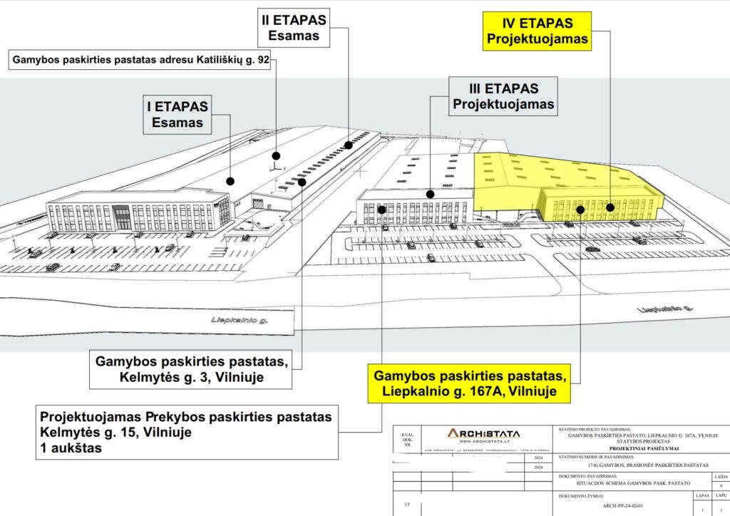 Liepkalnio g. 167A (Liepkalnio g. 167A) - Light manufacturing - visualization