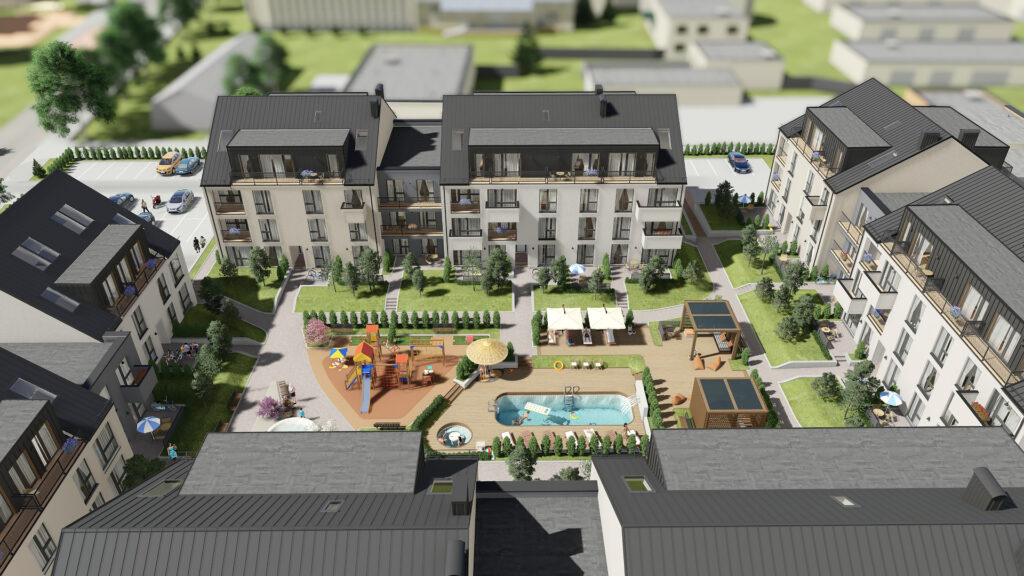 Malūno vilos (Vėsos) (Malūno g. 1L) - Multi apartment - visualization