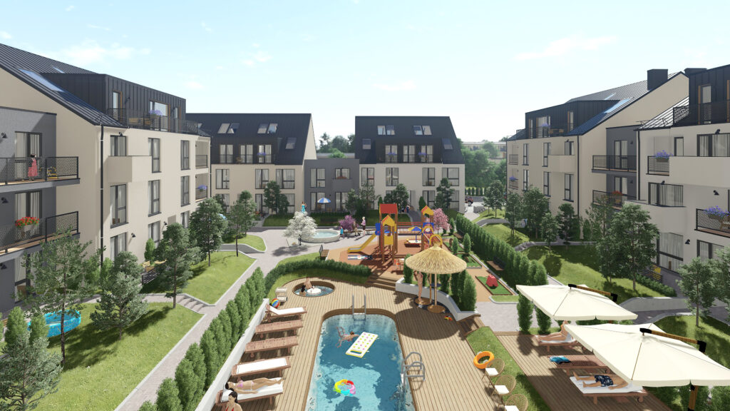 Malūno vilos (Vėsos) (Malūno g. 1L) - Multi apartment - visualization