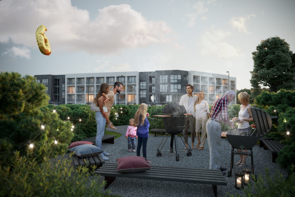 Mano šventovė (D) (Mokyklos g. 79) - Multi apartment - visualization