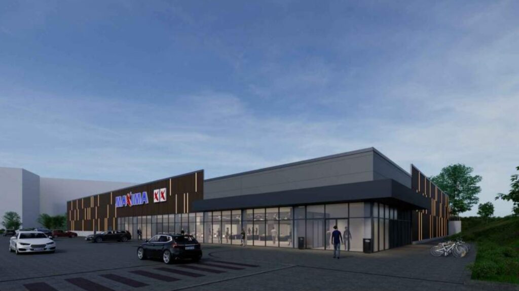 Maxima Gedvydžių g. 13 (Gedvydžių g. 13) - Food store - visualization