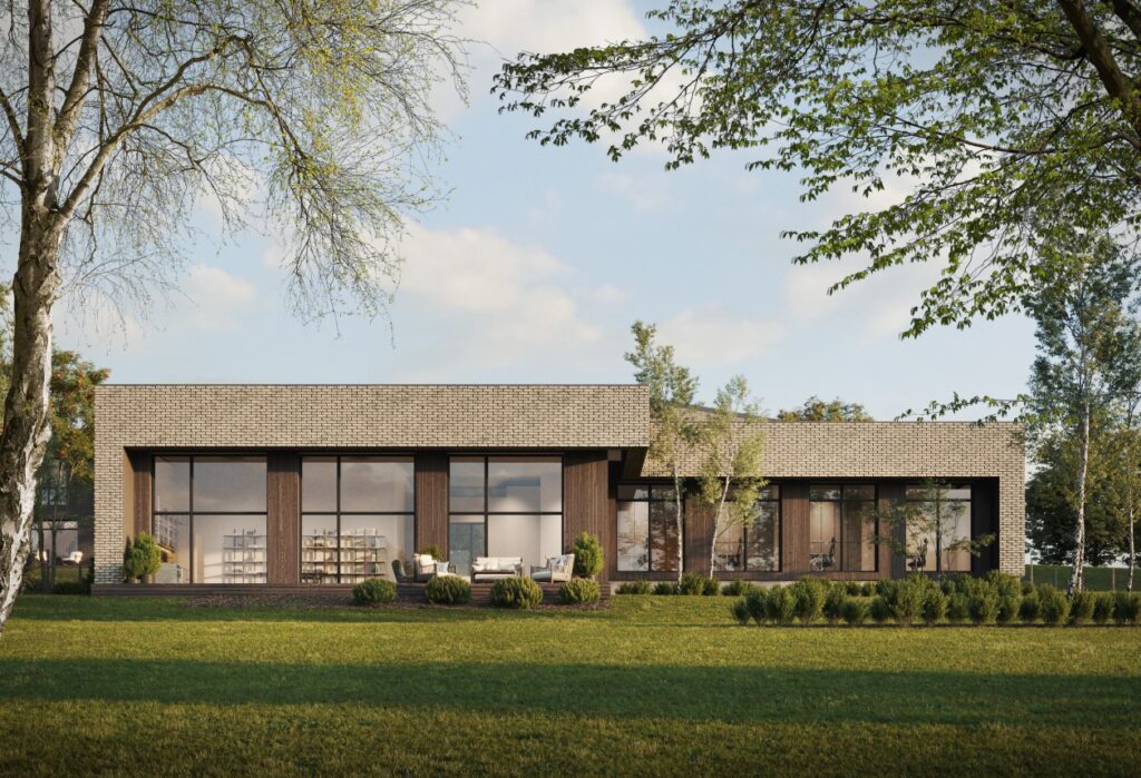 Miesto meldai (Pagudės g. 1, 3, 5, 7, 9, 11, 13) - Private house community - visualization