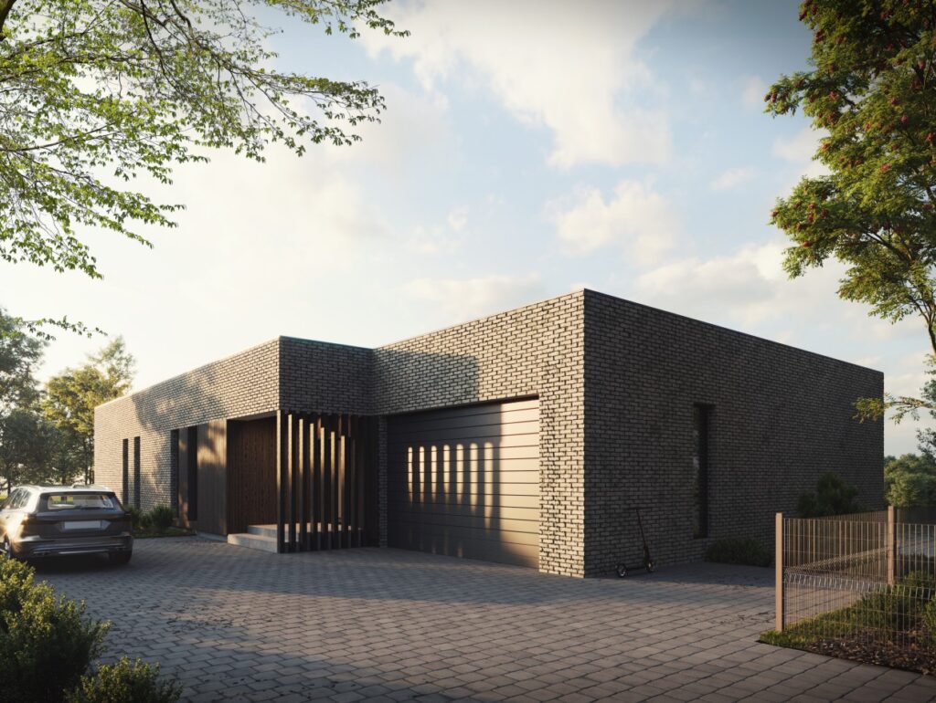 Miesto meldai (Pagudės g. 1, 3, 5, 7, 9, 11, 13) - Private house community - visualization