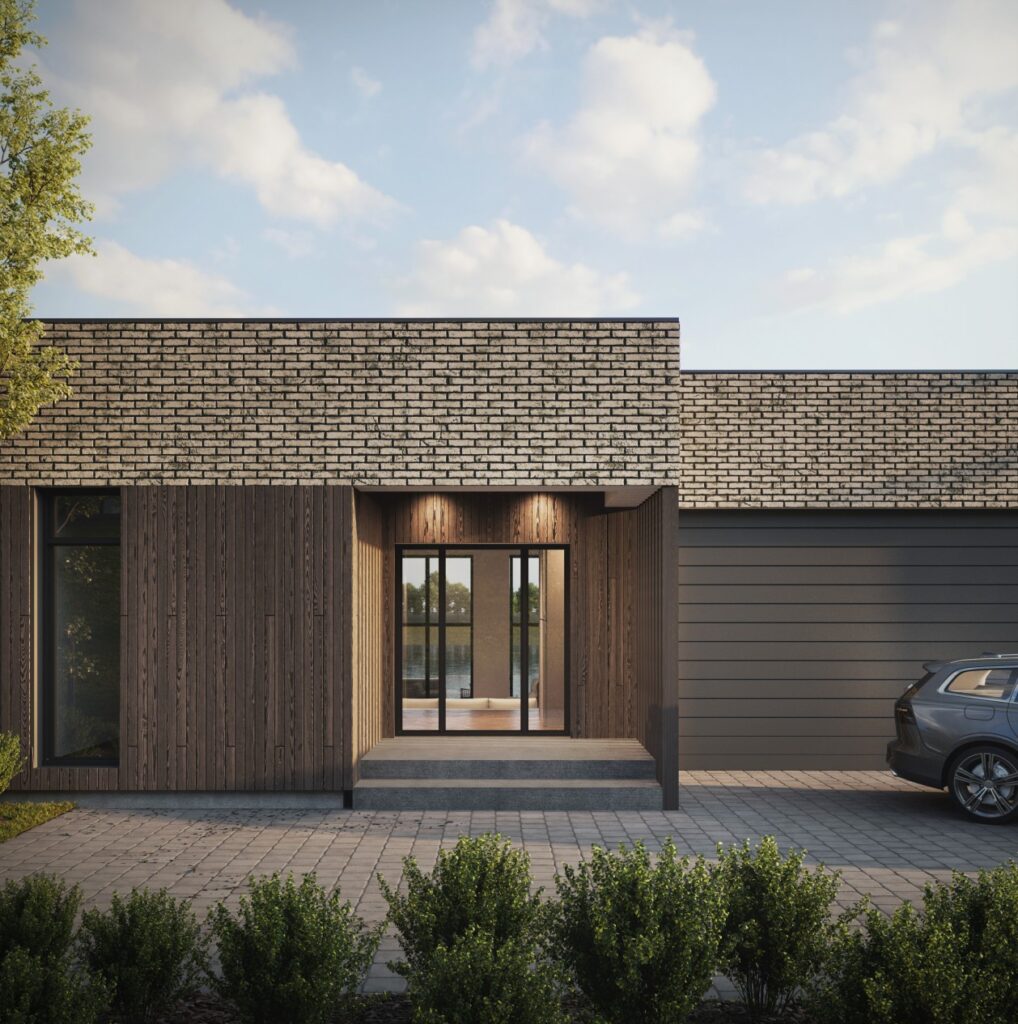 Miesto meldai (Pagudės g. 1, 3, 5, 7, 9, 11, 13) - Private house community - visualization