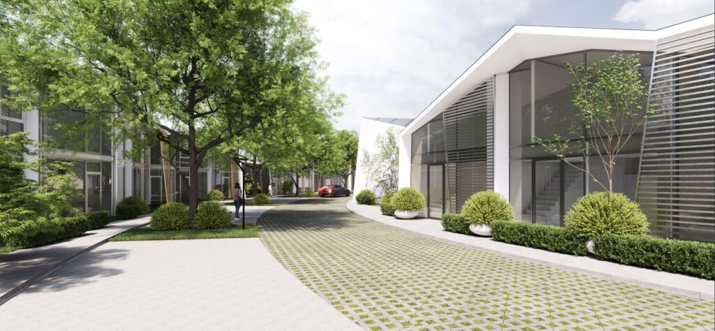 Mokyklos g. 85 (Mokyklos g. 85) - Daugiabutis, Sublokuoti namai - vizualizacija