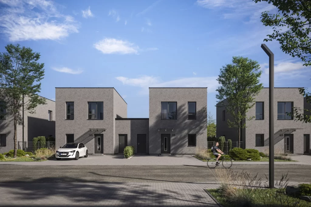 Neries krantinė (Kaunas) (Panerių g. 318) - Row housing - visualization