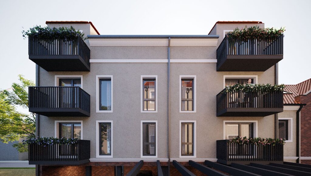 Smilties namai (Smilties Pylimo g. 13) - Korterelamu - visuaalne