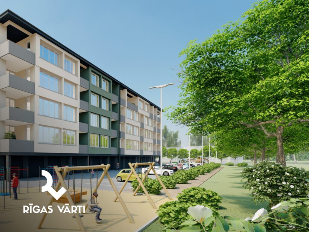 Rīgas Vārti (Nometņu iela 11) - Multi apartment - visualization