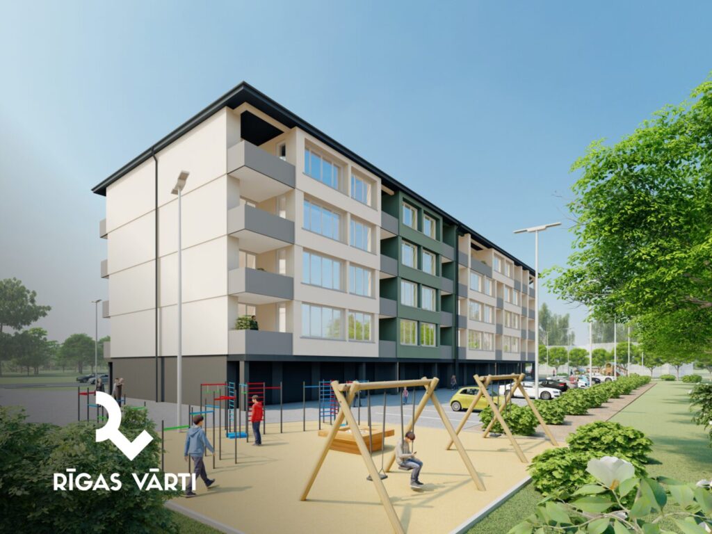Rīgas Vārti (Nometņu iela 11) - Multi apartment - visualization