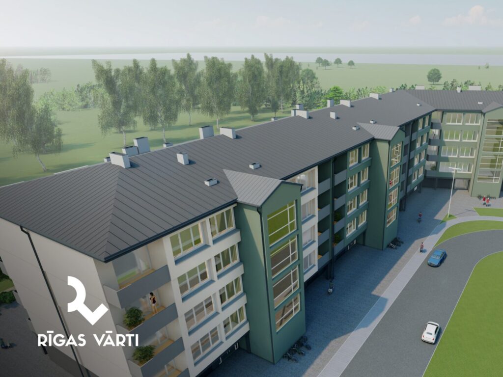 Rīgas Vārti (Nometņu iela 11) - Multi apartment - visualization