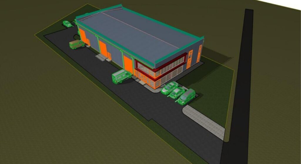 Ožiarūčių g. 8 (Ožiarūčių g. 8) - Non-food store, Warehouse / Distribution center - visualization