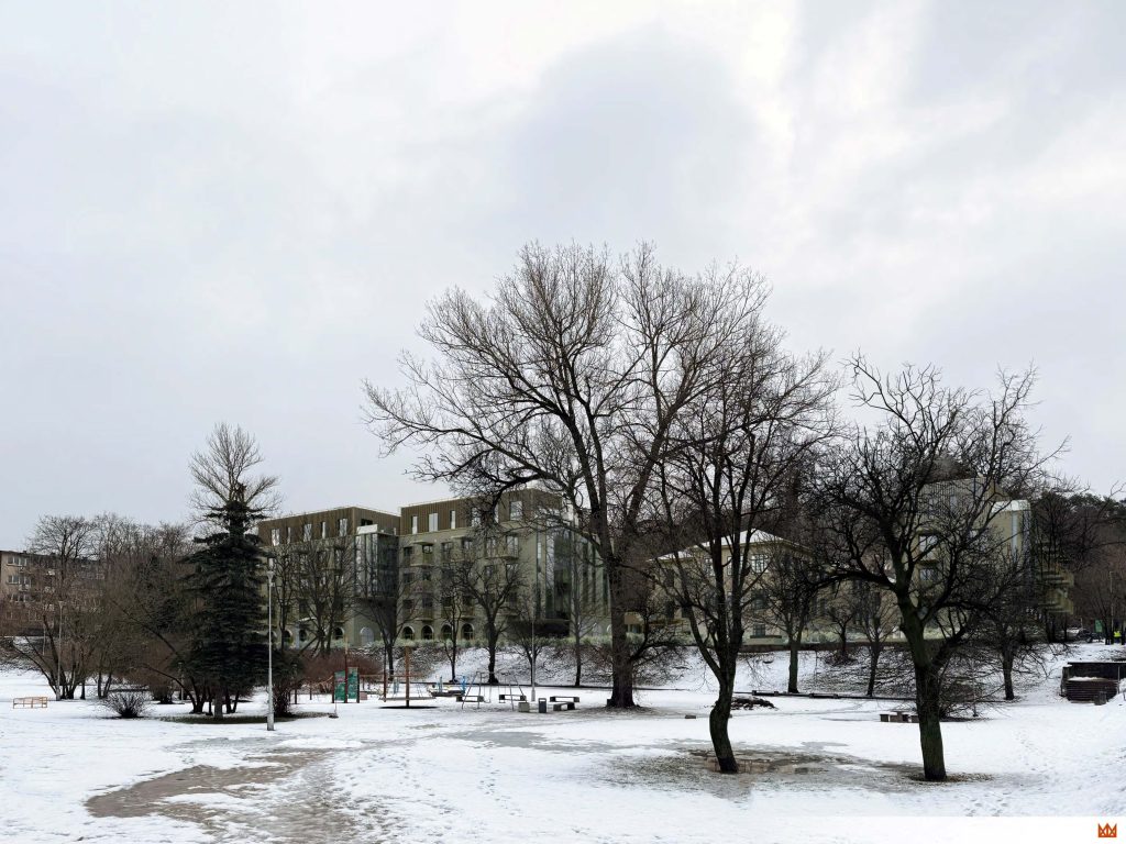 P. Širvio g. 5 (P. Širvio g. 5) - Multi apartment - visualization