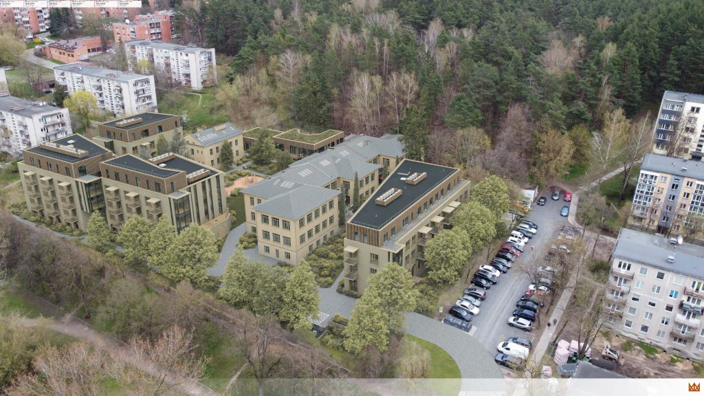 P. Širvio g. 5 (P. Širvio g. 5) - Multi apartment - visualization