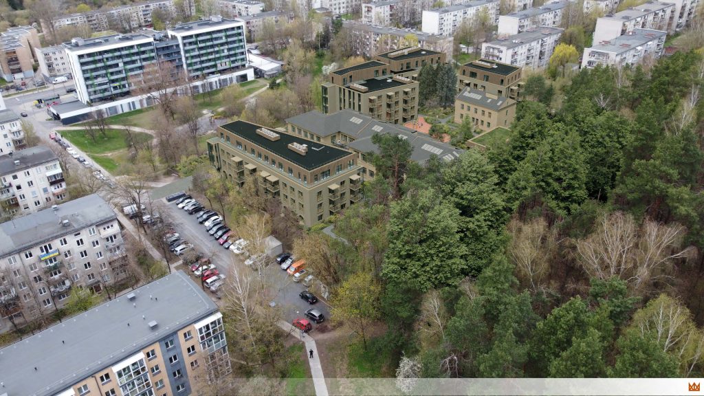 P. Širvio g. 5 (P. Širvio g. 5) - Multi apartment - visualization