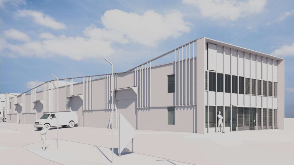 Ragaišio g. 1, 2, 3, 4, 5, 6, 7, 8 (Ragaišio g. 1, 2, 3, 4, 5, 7, 8, Klausmyliai) - Prekybos centras, Sandėlys / Platinimo centras - vizualizacija