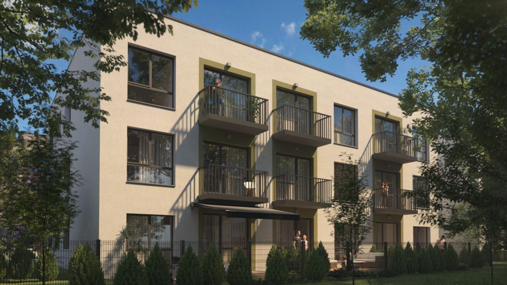 Raudondvario apartamentai (Mažoji g. 16, Raudondvario k.) - Multi apartment - visualization