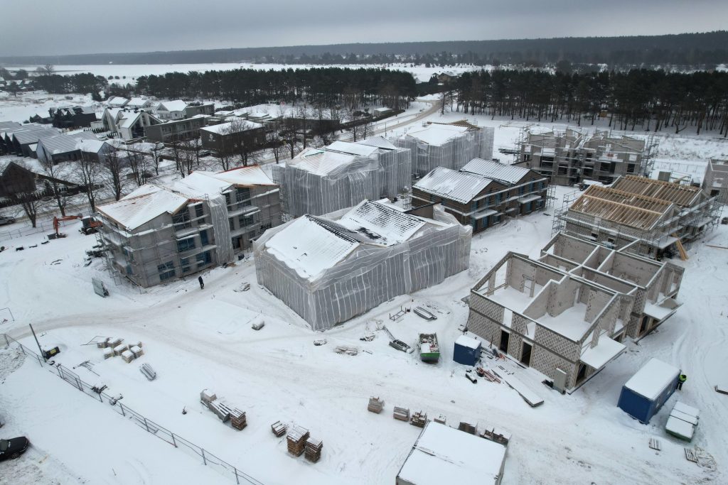 Ritmai 1 etapas | namai A, B, C, H, I (Vaivorykštės g. 4) - Korterelamu - ehituse fotod