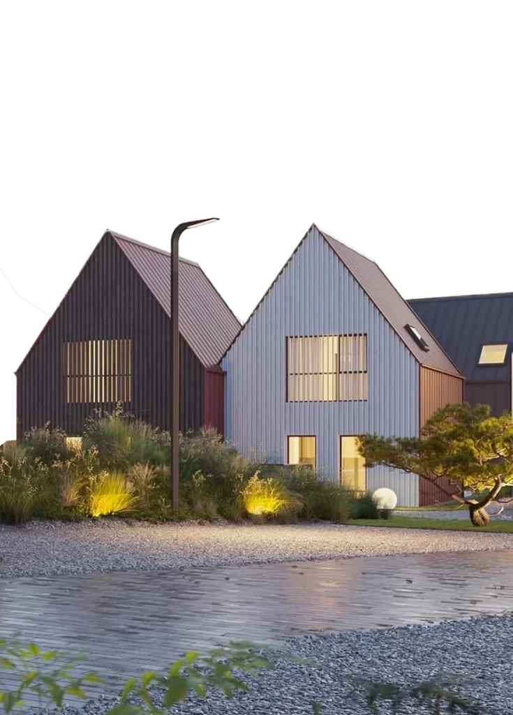 Seaside Garden 2 etapas (Aido tak. 22) - Row housing - visualization