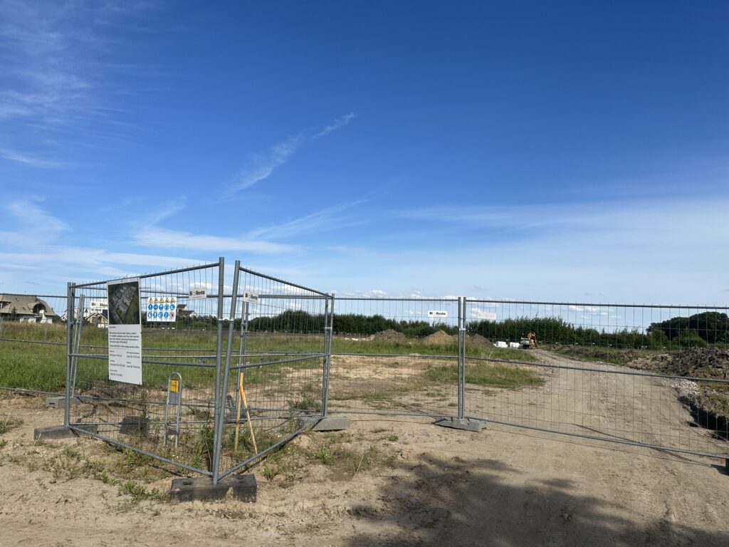 Gintariniai vakarai (Vakaro g. 4, 4A, 4B, 4C, 4D, 4I, 4H, 4G, 4F, 4E) - Private house community - construction photos