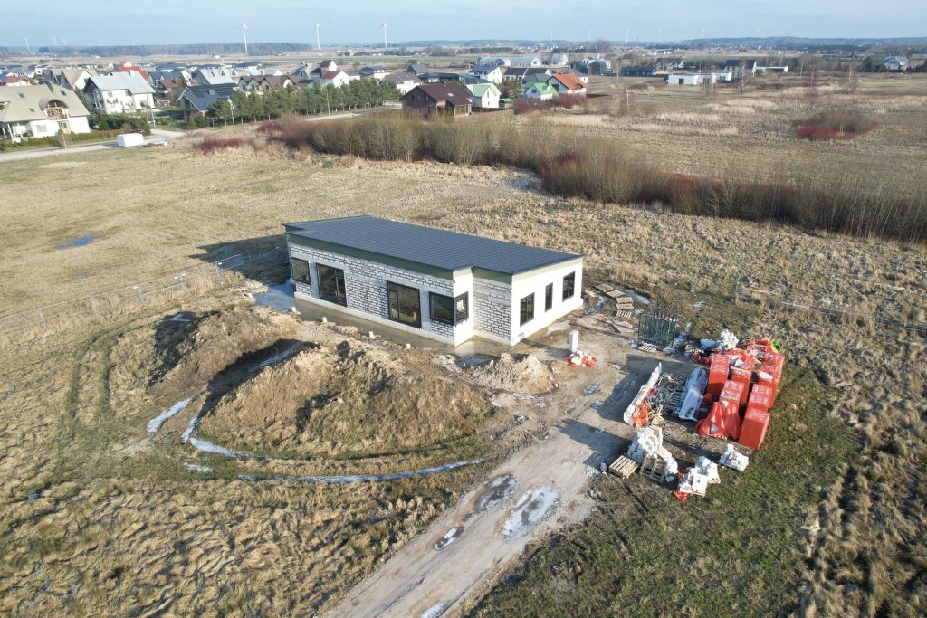 Gintariniai vakarai (Vakaro g. 4, 4A, 4B, 4C, 4D, 4I, 4H, 4G, 4F, 4E) - Private house community - construction photos