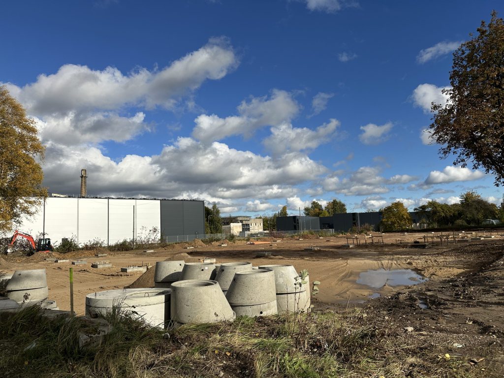 Julijanavos g. 6 (Julijanavos g. 6) - Noliktava / Izplatīšanas centrs - būvdarbu attēli