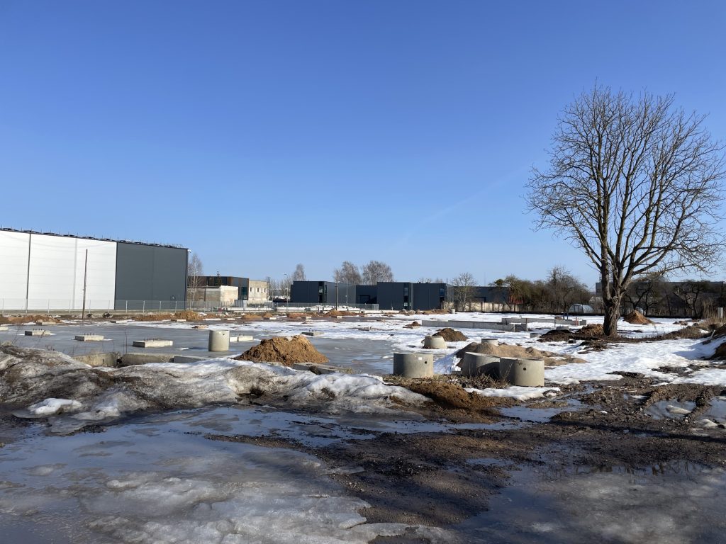 Julijanavos g. 6 (Julijanavos g. 6) - Noliktava / Izplatīšanas centrs - būvdarbu attēli