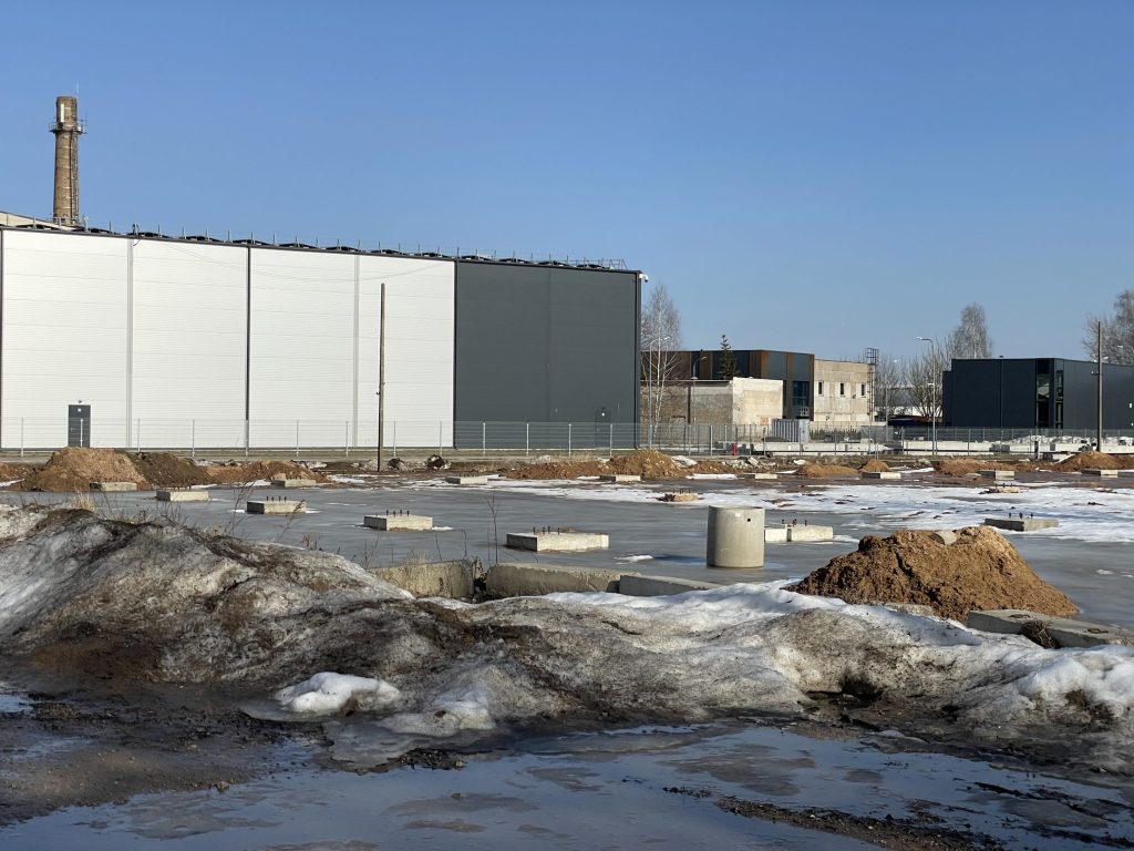 Julijanavos g. 6 (Julijanavos g. 6) - Noliktava / Izplatīšanas centrs - būvdarbu attēli